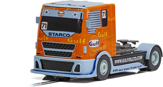 Scalextric C4089 Gulf No. 71 Team Truck, Multicolor, 25,4 x 15,24 x 10,16 cm