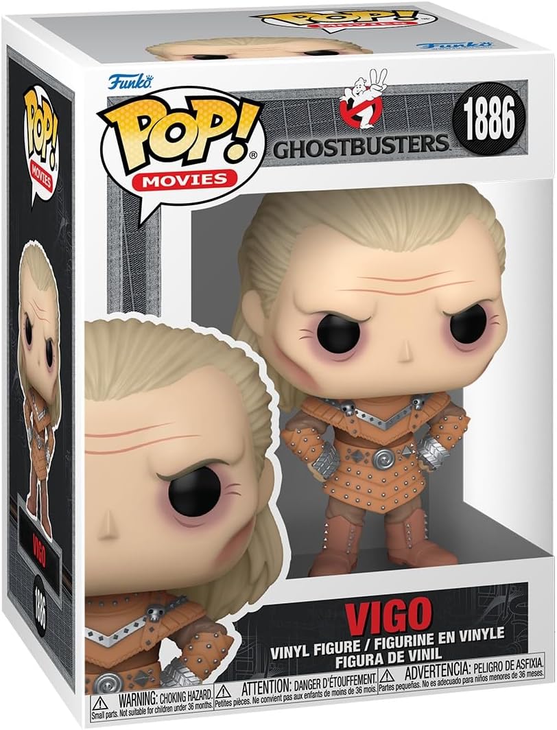Funko Pop! Filmes: Caça-Fantasmas II - Vigo - Caça-Fantasmas 2 - Figura de vinil colecionável - Ideia para presente - Produtos oficiais - Brinquedos para crianças e adultos - Fãs de cinema - Figura modelo para colecionadores