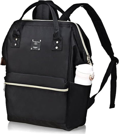 Bebamour Casual Daypack Mochila para laptop Mulheres Homens Mochila para laptop Mochila escolar à prova d'água de 15,6 polegadas para viagens / negócios / faculdade / computador