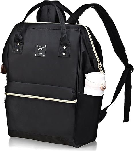 Bebamour Casual Daypack Mochila para laptop Mulheres Homens Mochila para laptop Mochila escolar à prova d'água de 15,6 polegadas para viagens / negócios / faculdade / computador