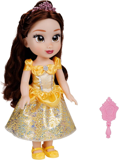 Disney Boneca Princess My Friend Belle 35 cm Celebrate Disney 100 Years of Wonder: Beautiful New Outfit Features a Platinum Holofoil