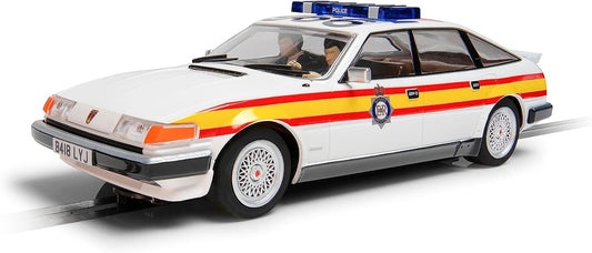 Scalextric Rover SD1 - Edición Policía. Rua Clásica., Branco,C4342