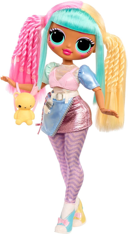 L.O.L. Surprise! OMG Doll - Candylicious - Inclui 1 boneca fashion, vem com roupas fabulosas, colecione todas as 4