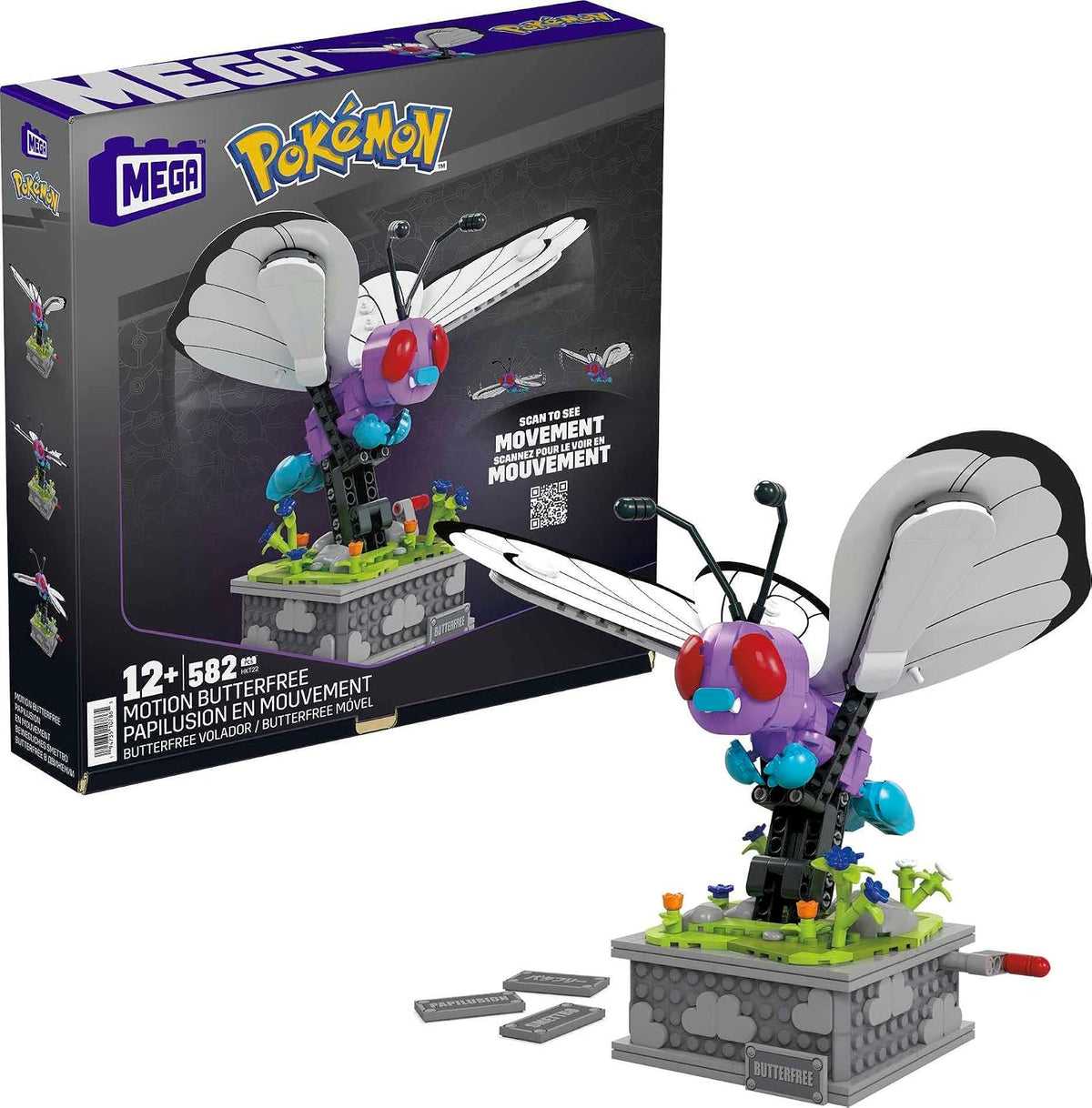 Mega Pokémon Motion Smettbo beweg. Baus. HKT22