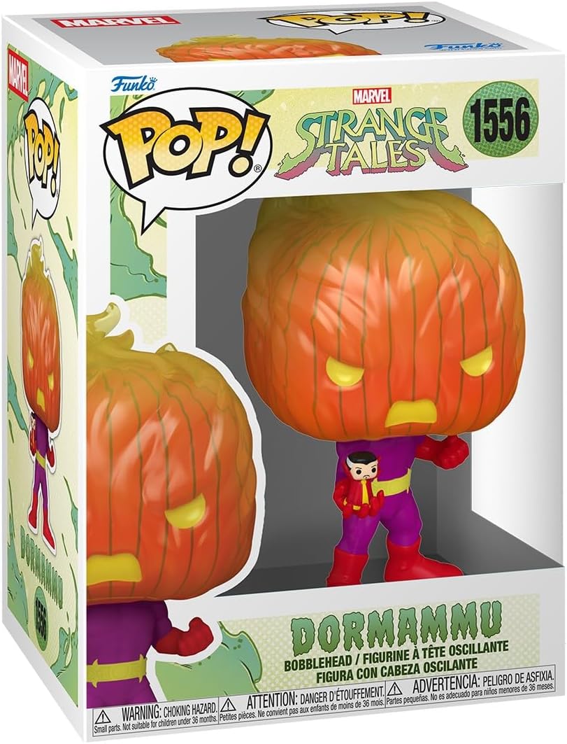 Funko Pop! Marvel: Strange Tales – Dormammu - Blade () - Figura de vinil colecionável - Ideia de presente - Produtos oficiais - Brinquedos para crianças e adultos - Fãs de terror - Figura modelo para colecionadores e exposição