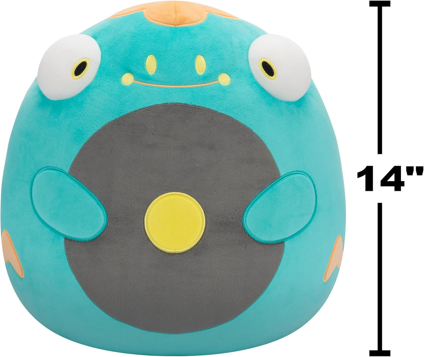 Squishmallows Original Pokémon Bellibolt Plush de 14 polegadas - Adicione Bellibolt ao seu esquadrão, Ultrasoft Stuffed Animal Medium Plush, Official Kelly Toy Plush