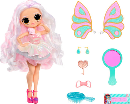 L.O.L. Surprise! Série OMG Eye Spy - Fada - Inclui 1 boneca, vem com roupas e acessórios, resolva pistas e desbloqueie surpresas, colecione todas as 4 bonecas.