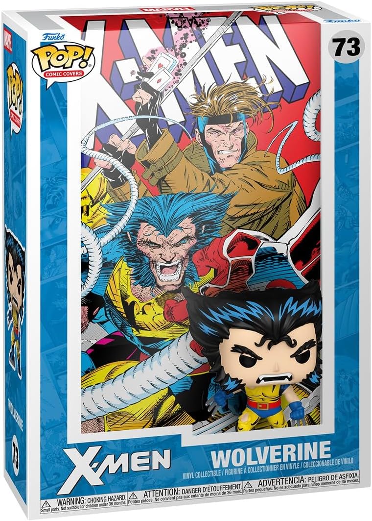 Capa de Funko Pop!: Marvel – X-Men #4 - Marvel Comics - Figura de vinil colecionável - Ideia de presente - Produtos oficiais - Brinquedos para crianças e adultos - Fãs de desenhos animados - Figura modelo para colecionadores