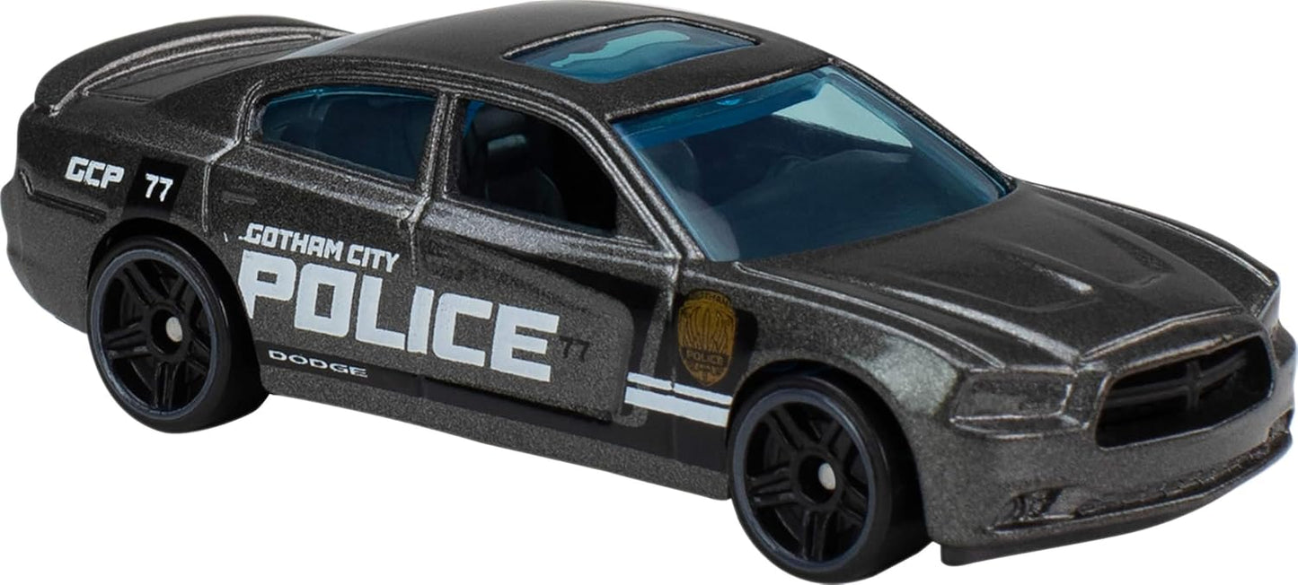 Conjunto de 5 carrinhos Hot Wheels Batman, escala 1:64, incluindo o Batmóvel, JDR18