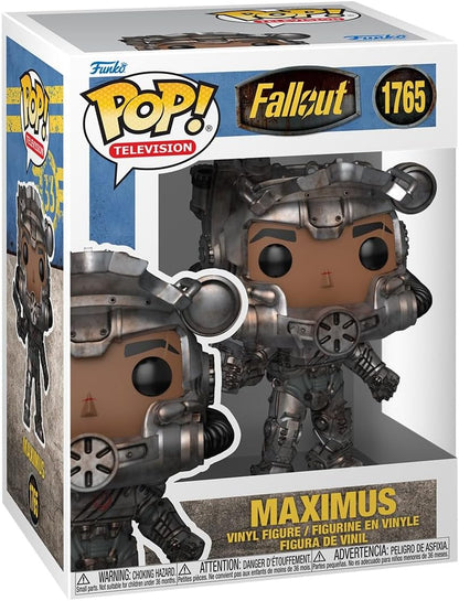 Funko Pop! TV: Fallout – Maximus - Chances de 1/6 para variante rara de Chase - Fallout (TV) - Figura colecionável de vinil - Ideia para presente - Produtos oficiais - Brinquedos para crianças e adultos - Fãs de TV