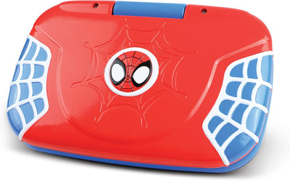 VTech Homem-Aranha e Seus Incríveis Amigos: Laptop Educativo do Homem-Aranha, Brinquedo Interativo para Crianças, Aprenda Letras, Palavras e Contagem, Presente para Fãs do Homem-Aranha de 3, 4, 5 e 6 Anos, Versão em Inglês