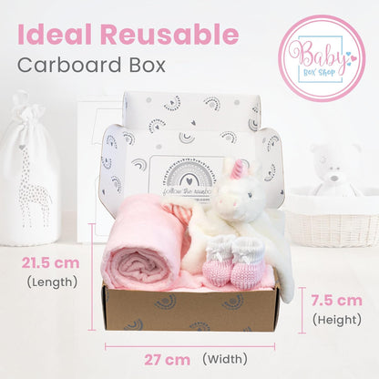 Baby Box Shop - Presentes personalizados para bebês - Cobertor de bebê personalizado e edredom de bebê zebra personalizado com botinhas de algodão cinza e branco, ideais para presentes de batizado