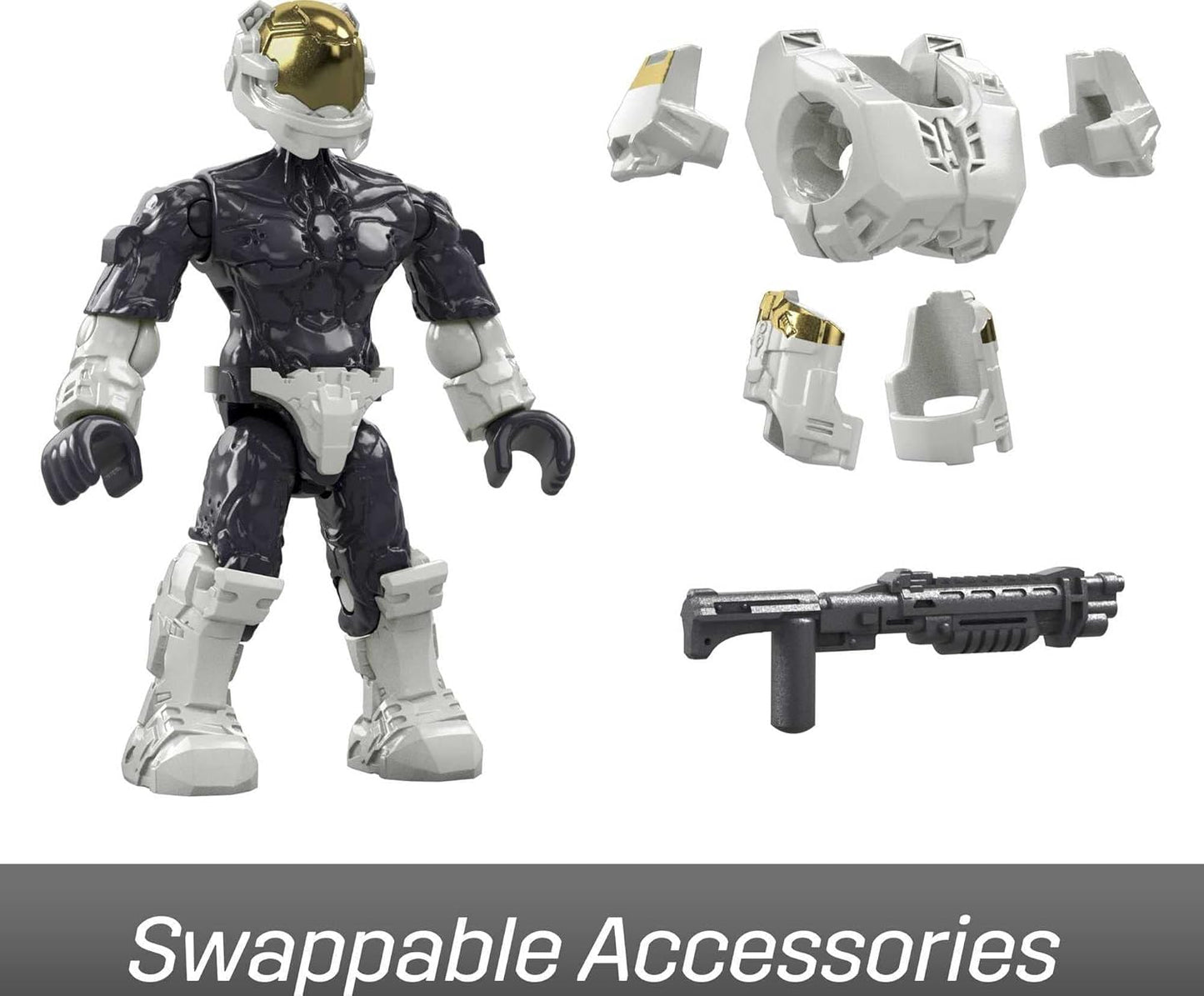 MEGA Halo UNSC Razorback Blitz Vehicle Halo Infinite Construction Set, brinquedos de construção para meninos, GYG59