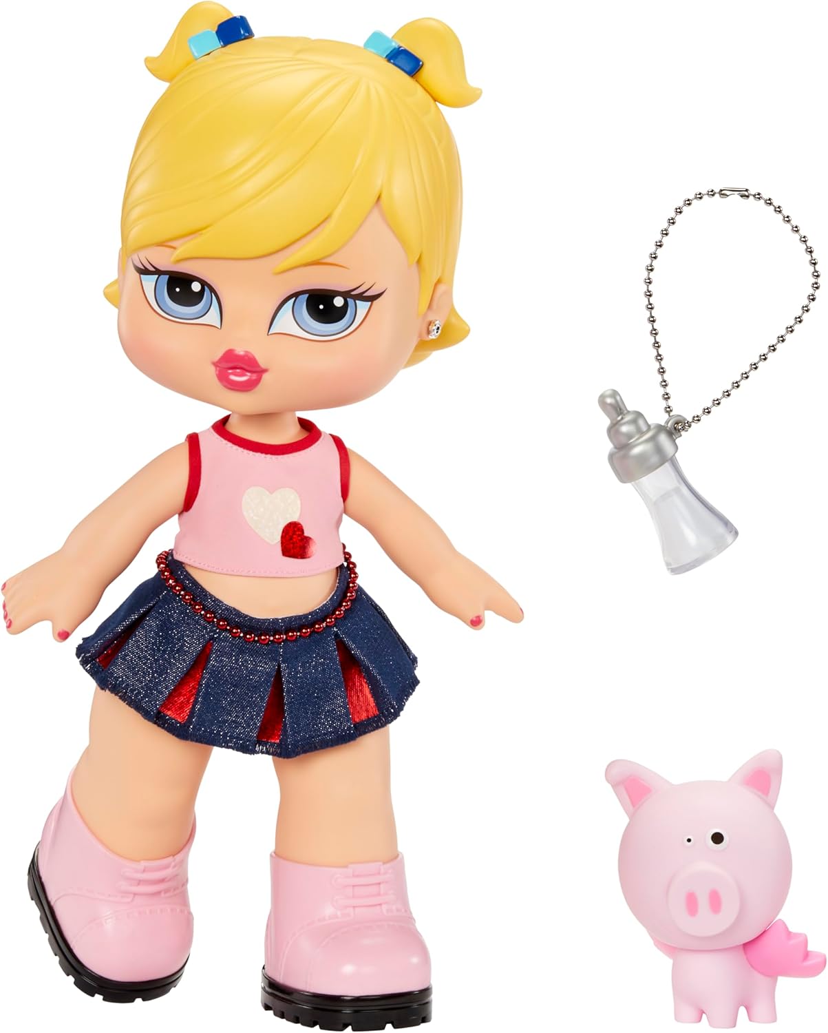 Bratz Big Babyz Cloe - Boneca colecionável grande de 34 cm, vem com um bichinho de estimação, acessórios e roupas de verdade.