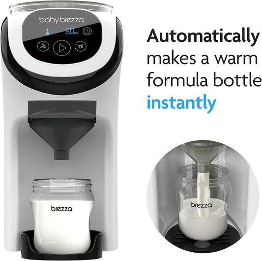 Baby Brezza Preparador de Fórmula Formula Pro Mini – Máquina compacta e portátil para preparar mamadeiras, ideal para espaços pequenos e viagens – Prepara a mamadeira perfeita para o seu bebê onde quer que você esteja.