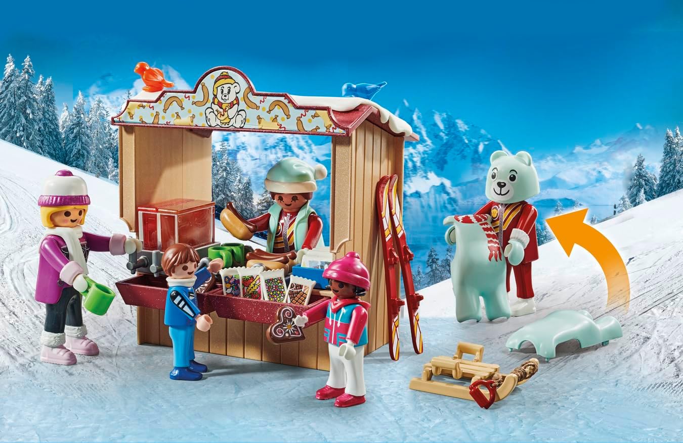Playmobil 71453 My Life: Ski World Promo Pack, brinquedos para presentes e dramatizações divertidas e imaginativas, conjuntos de jogos adequados para crianças a partir de 4 anos