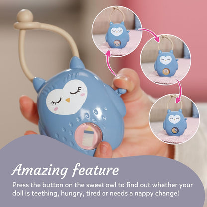 Baby Annabell Kit de Cuidados para Bebê Conjunto de acessórios para boneca com 7 peças - Inclui fraldas, porta-lenços umedecidos, creme e mamadeiras de brinquedo, Para bonecas de 36 cm e 43 cm Indicado para crianças a partir de 3 anos