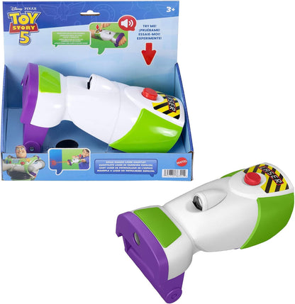 Manopla Laser de Patrulheiro Espacial Toy Story 5 da Disney e Pixar (Mattel) | Brinquedo de Faz de Conta do Buzz Lightyear com Luzes, Vibrações e mais de 35 Sons e Frases (JKV42)