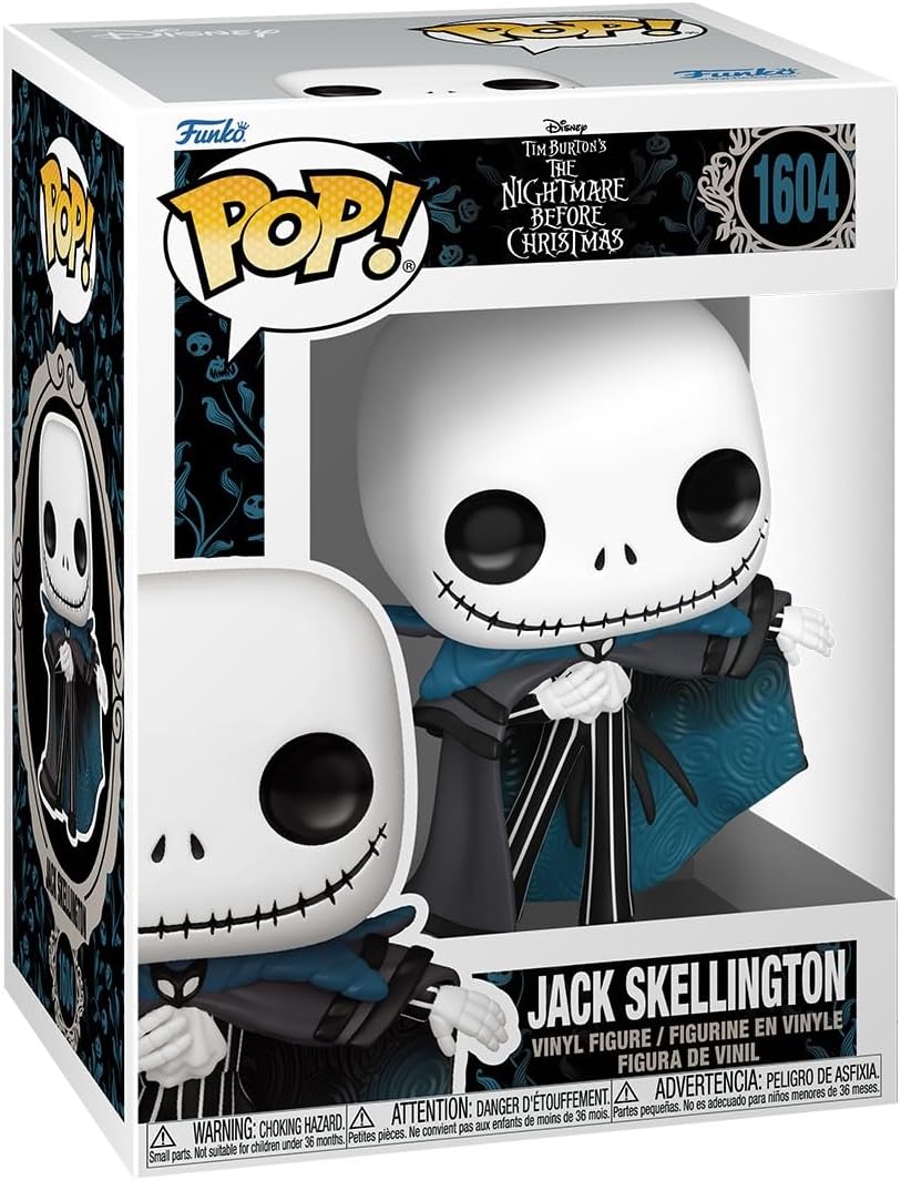Funko Pop! Vinil: O Estranho Mundo de Jack - Couture Jack Skellington Jack - TNBC - Figura de Vinil Colecionável - Ideia de Presente - Produtos Oficiais - Brinquedos para Crianças e Adultos - Fãs de Cinema