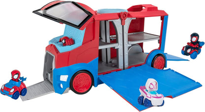 Marvel's Spidey and his Amazing Friends SNF0052 Web Transporter Feature Vehicle, Multi