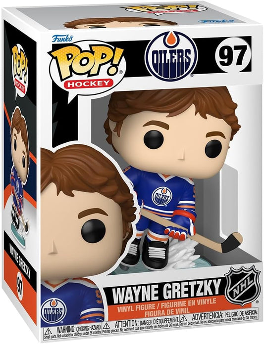 Funko Pop! NHL: Legends - Wayne Gretzky - (Novato) - Figura de Vinil Colecionável - Ideia de Presente - Produto Oficial - Brinquedos para Crianças e Adultos - Fãs de Esportes - Figura para Colecionadores e Exibição