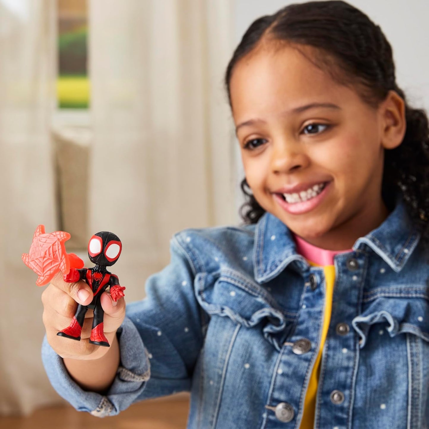 Conjunto de Aventuras de Lançamento de Teias do Homem-Aranha e seus Incríveis Amigos da Marvel, Figuras de Ação do Homem-Aranha, Verde