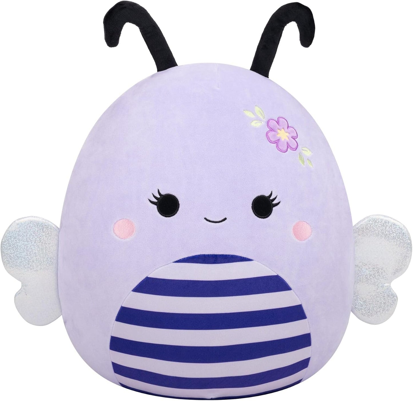 Squishmallows Original de 16 Polegadas – Sister, a Abelha Lavanda – Pelúcia Oficial Jazwares