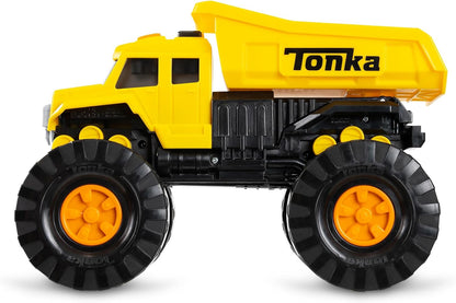 Tonka Mega Machines, caminhão basculante, brinquedos de presente de construção infantil para meninos e meninas, conjunto de veículos de construção para crianças, adequado para crianças de 3 anos ou mais
