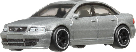 Hot Wheels Premium Audi S4 Quattro, Car Culture Circuit Legends Vehicles for Kids 3 Years Old & Up and Adult fans and Collectors, Premium Collection of Car Culture 1:64 Scale Vehicles, HRV81
