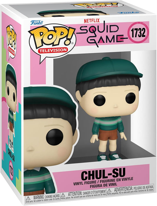 Funko POP! Television: Round 6 S3 – Chul-Su - Figura de vinil colecionável - Ideia para presente - Produtos oficiais - Brinquedos para crianças e adultos - Fãs de TV - Figura modelo para colecionadores e exposição