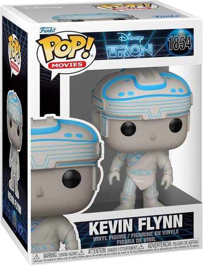 Funko Pop! Filmes: Tron - (1982) – Kevin Flynn - Figura de Vinil Colecionável - Ideia de Presente - Produto Oficial - Brinquedos para Crianças e Adultos - Fãs de Cinema - Figura para Colecionadores e Exibição