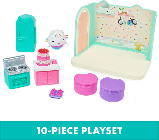 Gabby's Dollhouse - Conjunto de Cozinha Bakey com Bolo