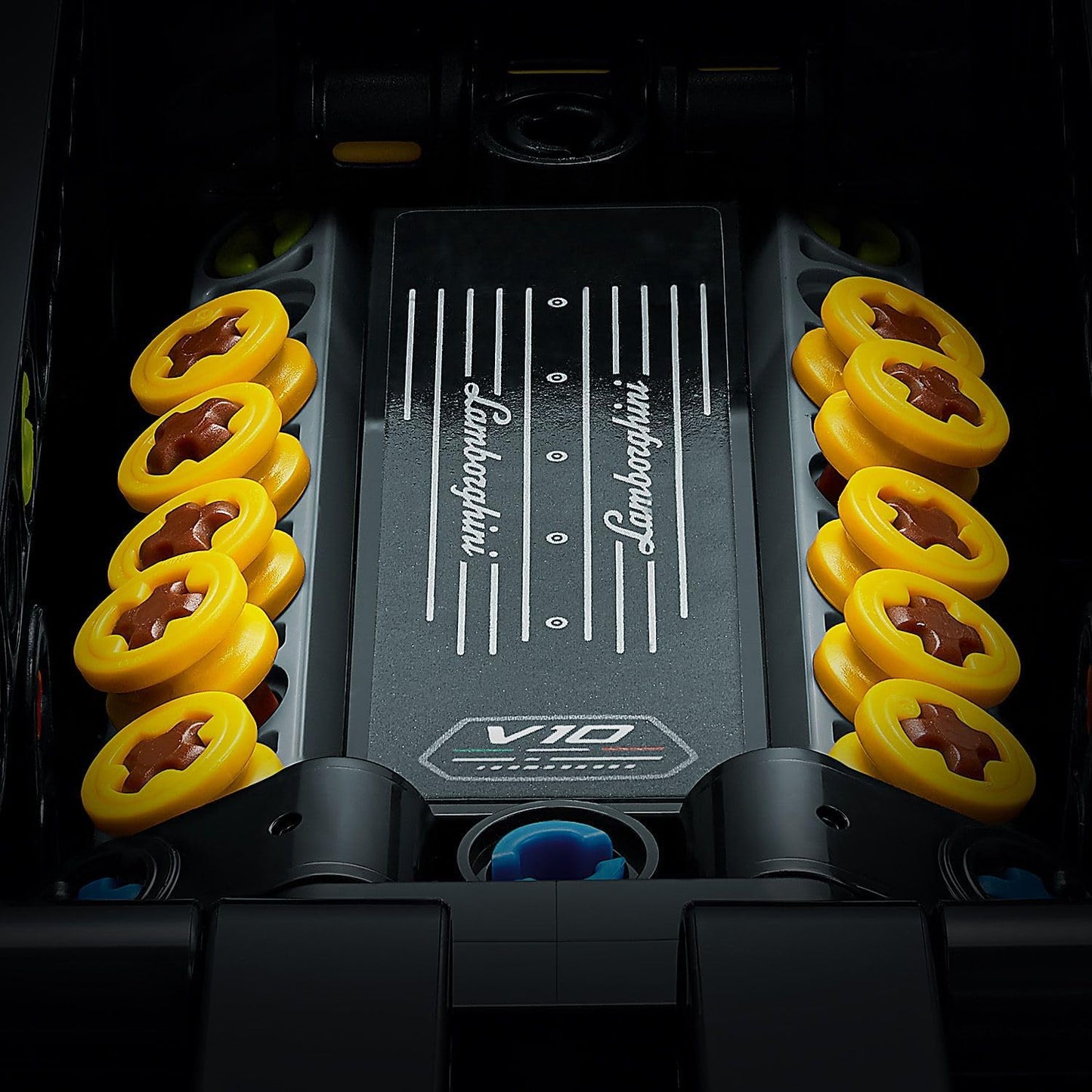 LEGO Kit de modelo de carro de brinquedo Technic Lamborghini Huracán Tecnica, conjunto de construção de carro de corrida para crianças, meninos, meninas e fãs de esportes motorizados com mais de 9 anos, ideia de presente colecionável 42161