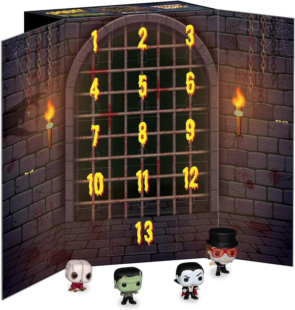 Calendário de Contagem Regressiva Funko Pocket Pop! - 13 Dias de Killer Kountdown - Chucky - Calendário do Advento - 13 Dias de Surpresas - Mini Figuras de Vinil Colecionáveis - Caixa Misteriosa - Ideia de Presente - Presente de Natal