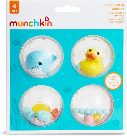 Munchkin Brinquedo de Banho Connect-A-Cup | Brinquedos de Banho e Bebê, Brinquedo de Bolhas Flutuantes e de Brincar Munchkin, Brinquedo de Banho para Bebê, Brinquedo de Banho Munchkin® Pop Squish, Espuma de Banho Munchkin Learn Baby