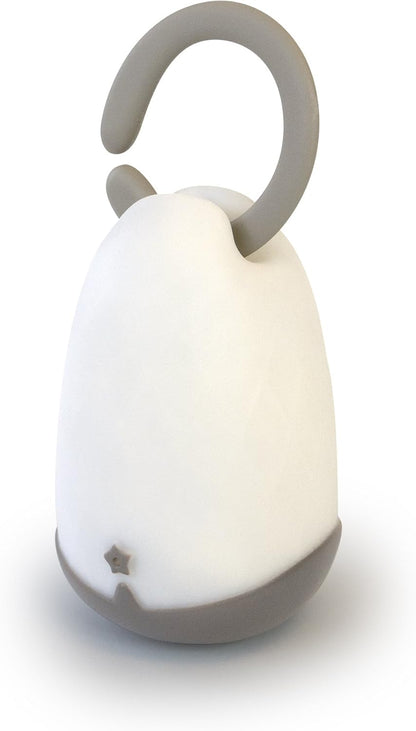 Pabobo Night Light Latern para crianças em cinza