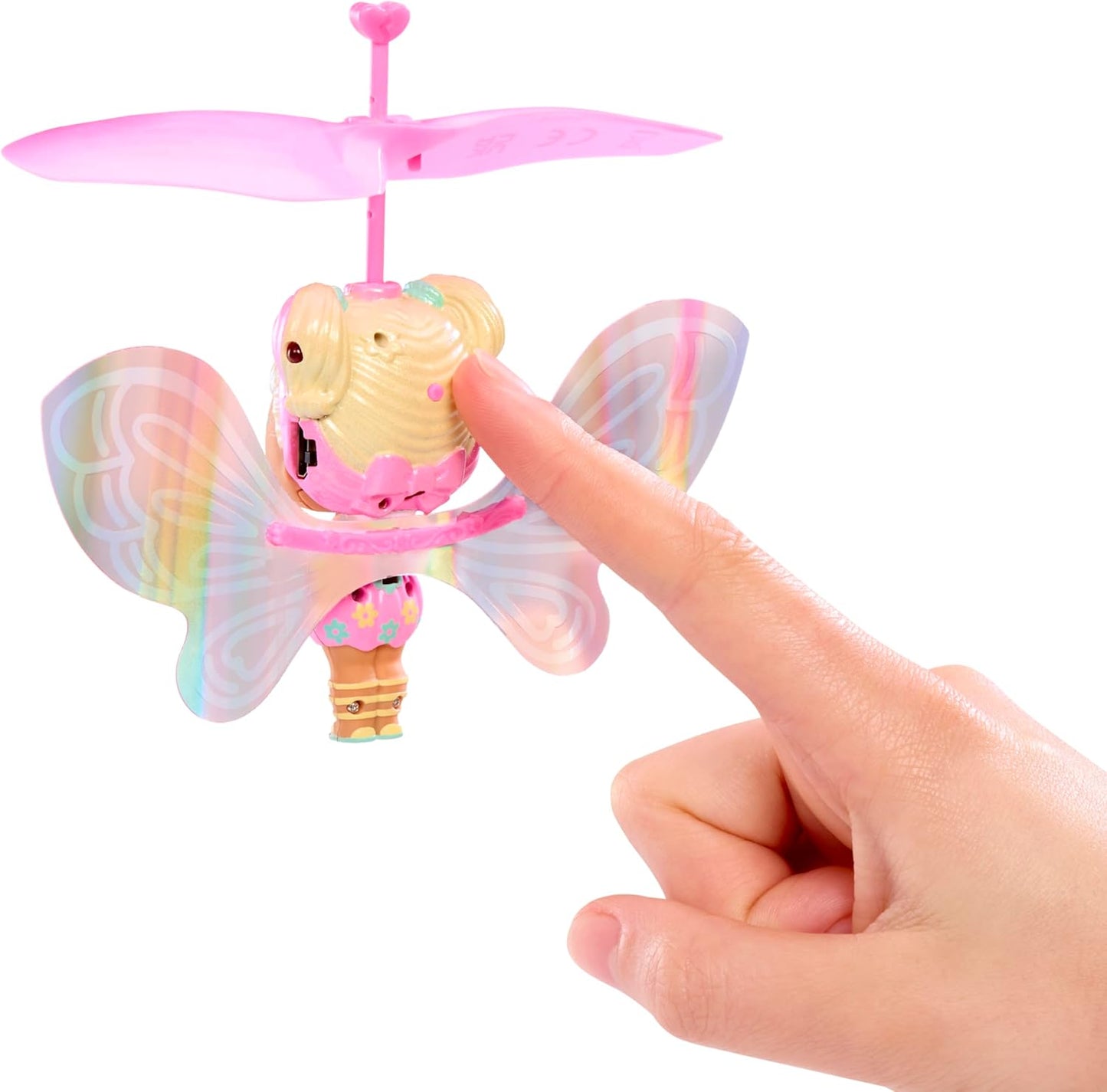 L.O.L. Surprise! Magic Flyers Fairies Tots - Flower Child - Inclui 1 boneca e uma varinha mágica, vem em uma embalagem em formato de flor, colecione as 2