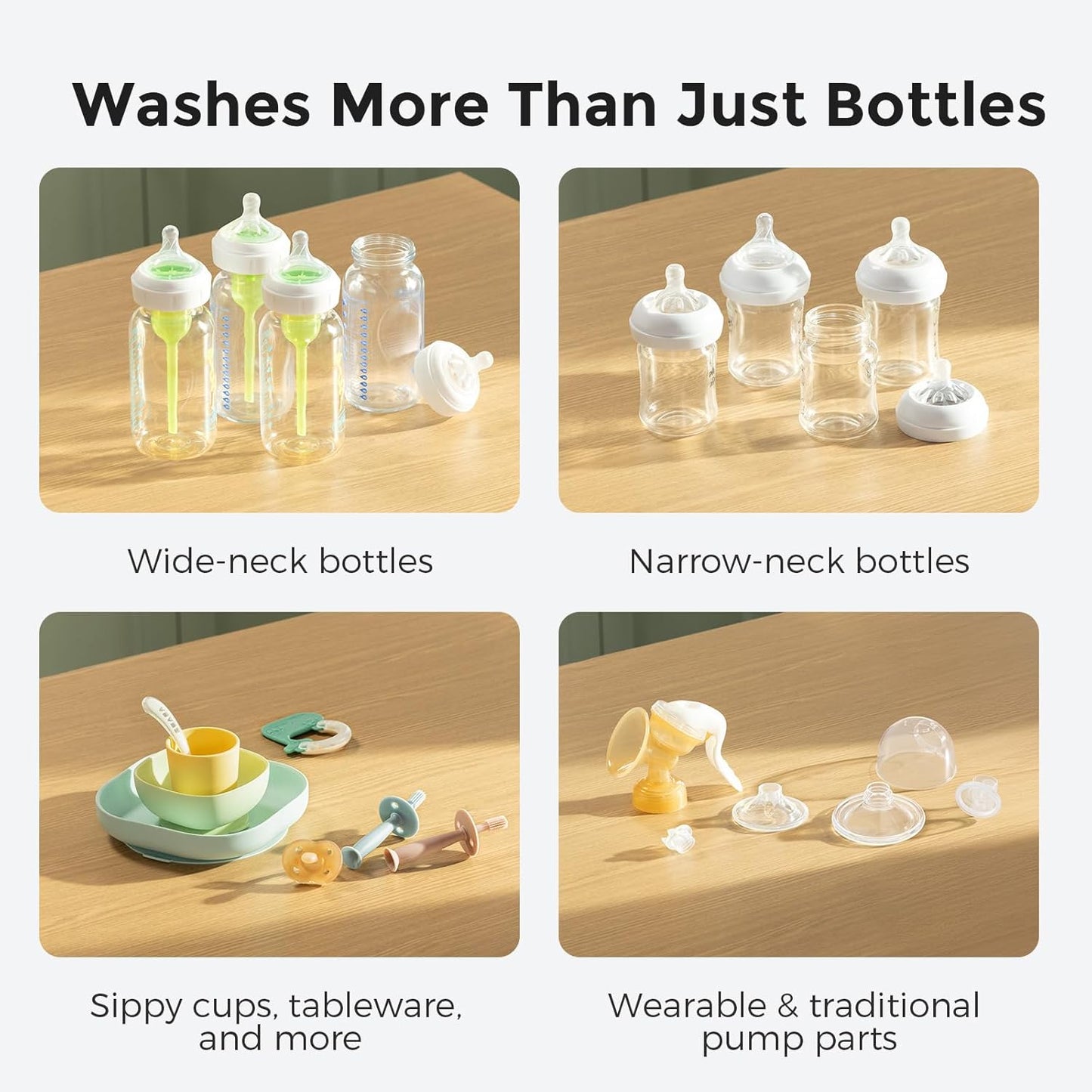 Momcozy  KleanPal Pro Baby Lavadora modelo BS03, esterilizadora e secadora de mamadeiras  220V