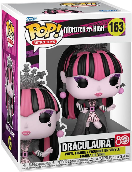 Funko Pop! Vinyl: Mattel: Monster High – Draculaura - Figura de Vinil Colecionável - Ideia de Presente - Produto Oficial - Brinquedos para Crianças e Adultos - Fãs de Desenhos Animados - Figura para Colecionadores e Exibição