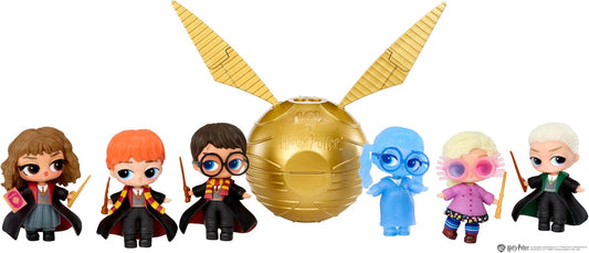 L.O.L. Surprise! Loves Harry Potter – Bonecas Colecionáveis, Bola Pomo de Ouro | Boneca Colecionável Harry Potter, 7 Surpresas, Bola Pomo de Ouro com Asas, Suporte para Boneca, 6 Personagens para Colecionar, Para Maiores de 4 Anos