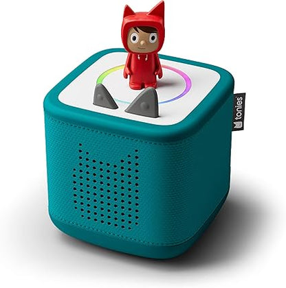 Conjunto inicial Toniebox 2 rosa-nuvem com Tonie Rubie criativo