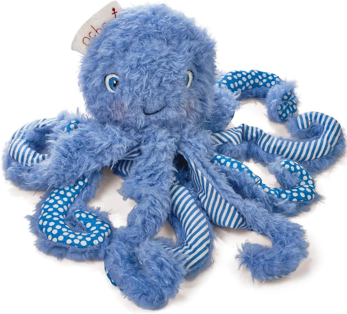Ocho, o Polvo | Pelúcia Super Macia | 29cm esticado | Seguro para Bebês | O Primeiro Presente Perfeito para o Bebê | Brinquedo de Pelúcia