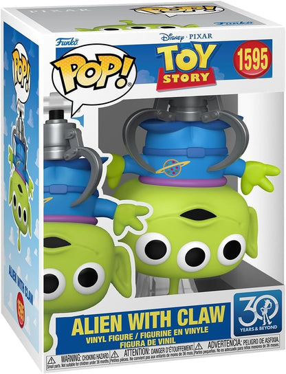 Funko Pop! Disney: Toy Story 30th - Alien - Figura de vinil colecionável - Ideia para presente - Produtos oficiais - Brinquedos para crianças e adultos - Fãs de cinema - Figura modelo para colecionadores e exposição