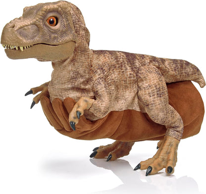 UAU! COISAS - Brinquedo de dinossauro azul bebê Jurassic World REAL FX, dinossauro animatrônico hiper-realista, movimentos realistas e sons de filmes reais, brinquedos oficiais Jurassic World Dominion, idade 8+