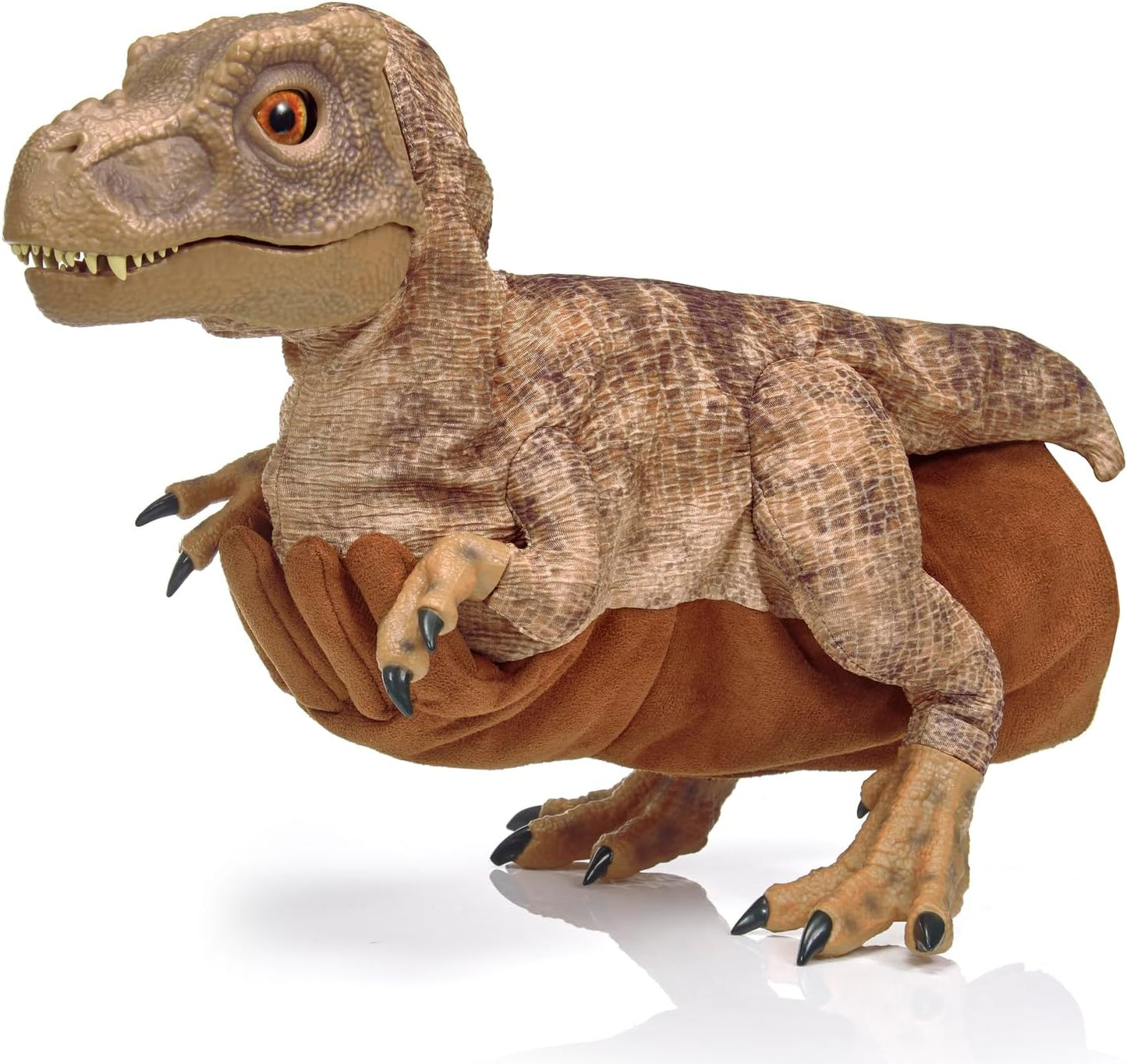 UAU! COISAS - Brinquedo de dinossauro azul bebê Jurassic World REAL FX, dinossauro animatrônico hiper-realista, movimentos realistas e sons de filmes reais, brinquedos oficiais Jurassic World Dominion, idade 8+