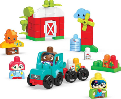 MEGA BLOKS Blocos de construção infantis Fisher-Price, classificação e reciclagem de cidade verde