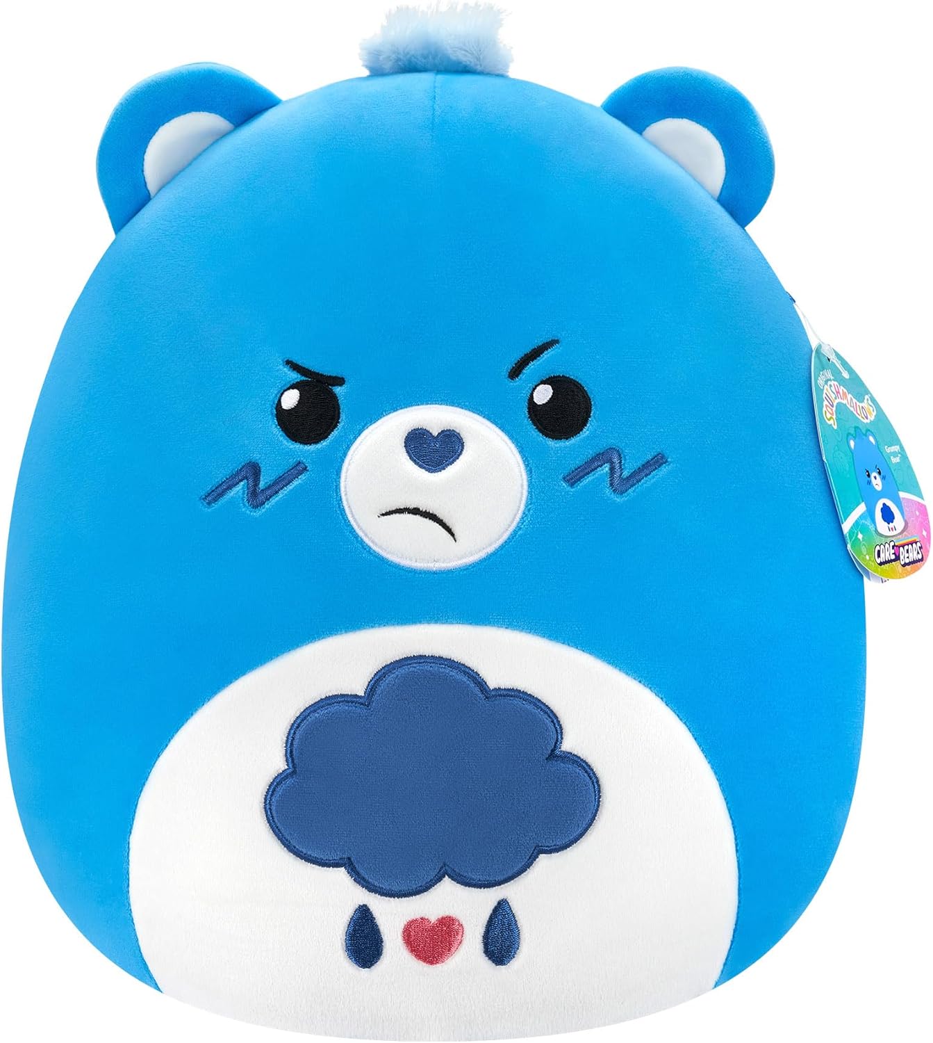 Squishmallows Ursinhos Carinhosos | Urso Zangado de Pelúcia de 30 cm | Brinquedo de Pelúcia Colecionável e Fofo, Brinquedo Macio para Crianças, Ursinho de Pelúcia Ideal para Meninas e Meninos a partir de 3 Anos