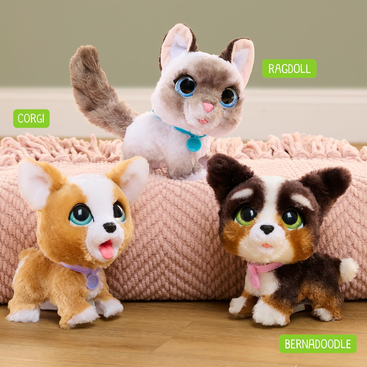 Furreal Gatos De Juguete Peluche Furreal Friends Walkalots Grandes