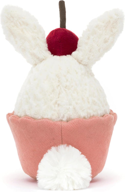 Jelly Cat Cupcake de coelho de sobremesa delicada