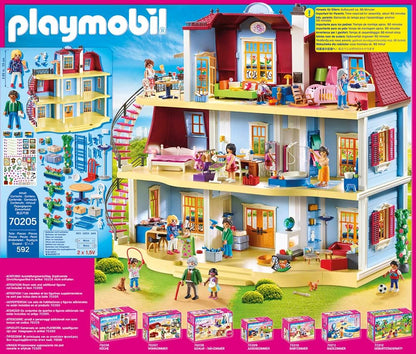 Playmobil Casa de Bonecas 70205 - Casa de Bonecas Grande, para Crianças a partir de 4 Anos